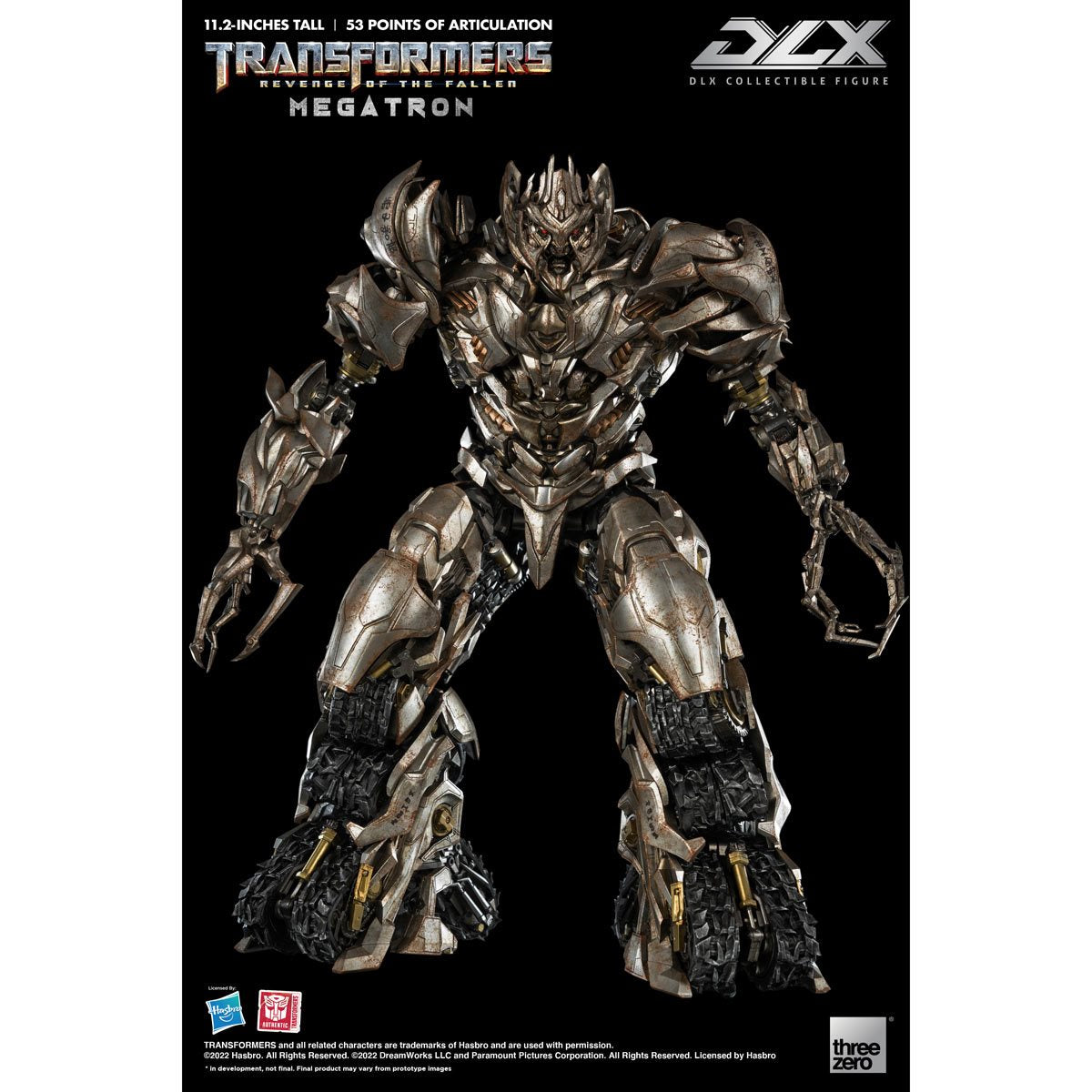 Transformers Revenge of the Fallen Megatron DLX Action Figure Three Zero
