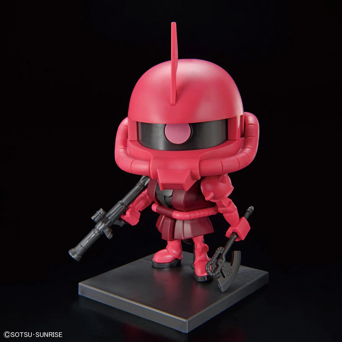 Gunpla-kun Model Series Char's Zaku-kun (Runner Ver. with Reproduction Parts) 1/1 Scale Model Kit