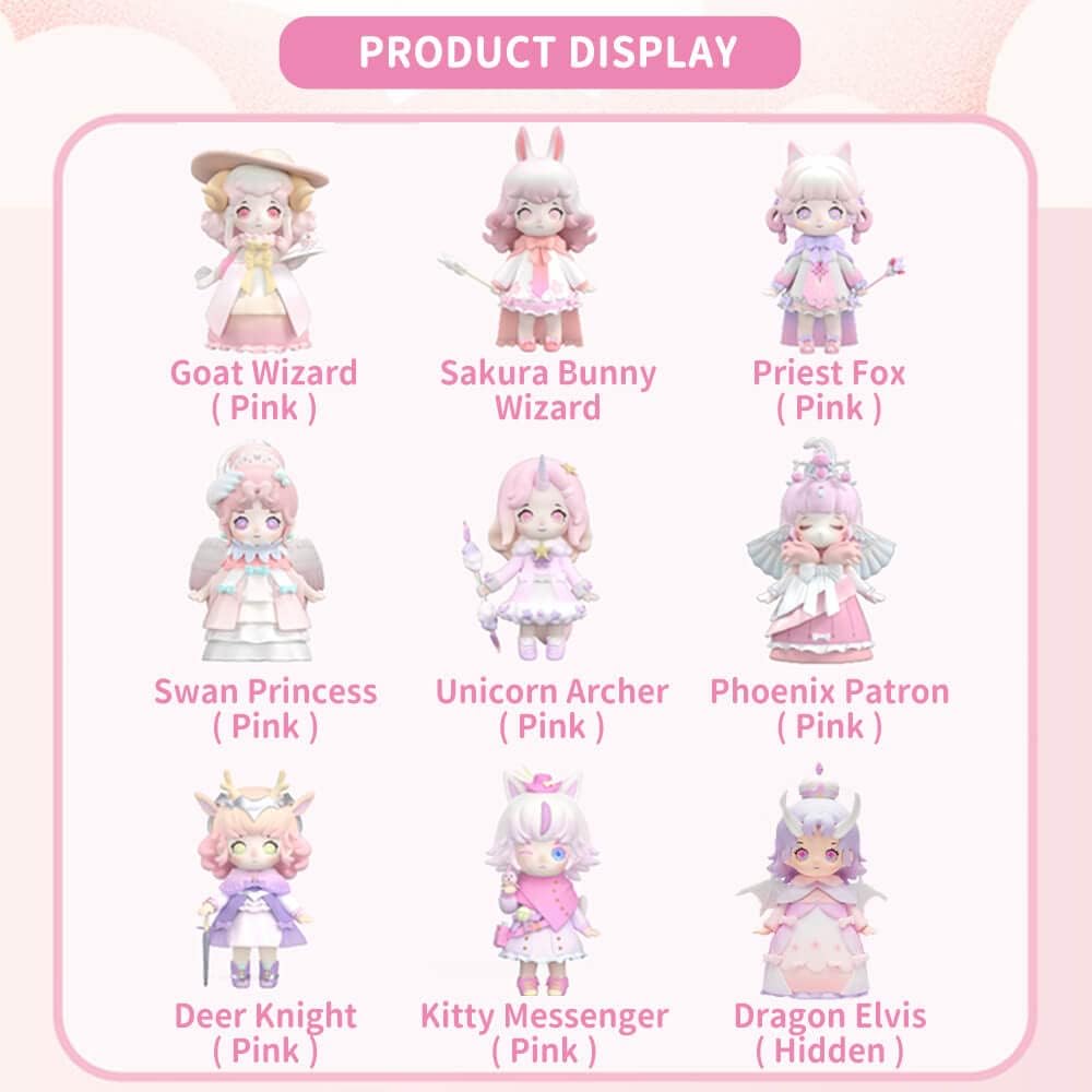 LIRORO Pink Castle Blind Box 1PC