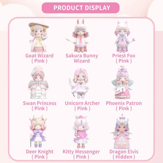 LIRORO Pink Castle Blind Box 1PC