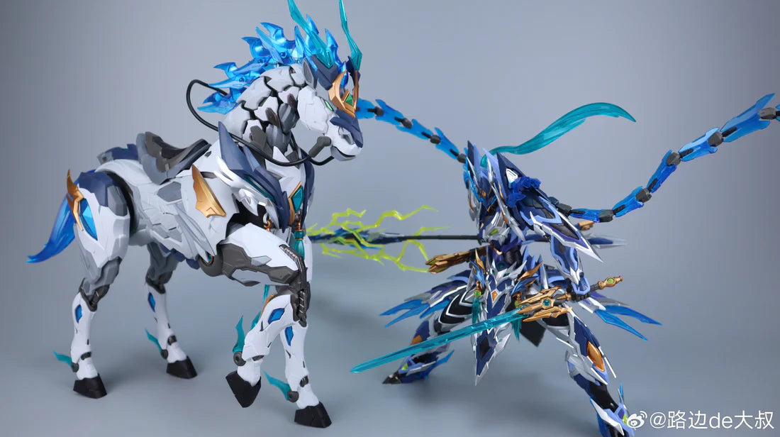 Motor Nuclear MNP-XH05 Zhao Yun and Magnolia White Dragon Horse Model Kit
