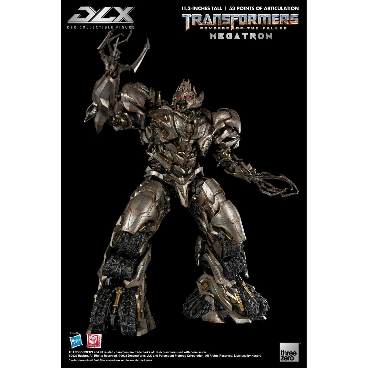 Transformers Revenge of the Fallen Megatron DLX Action Figure Three Zero