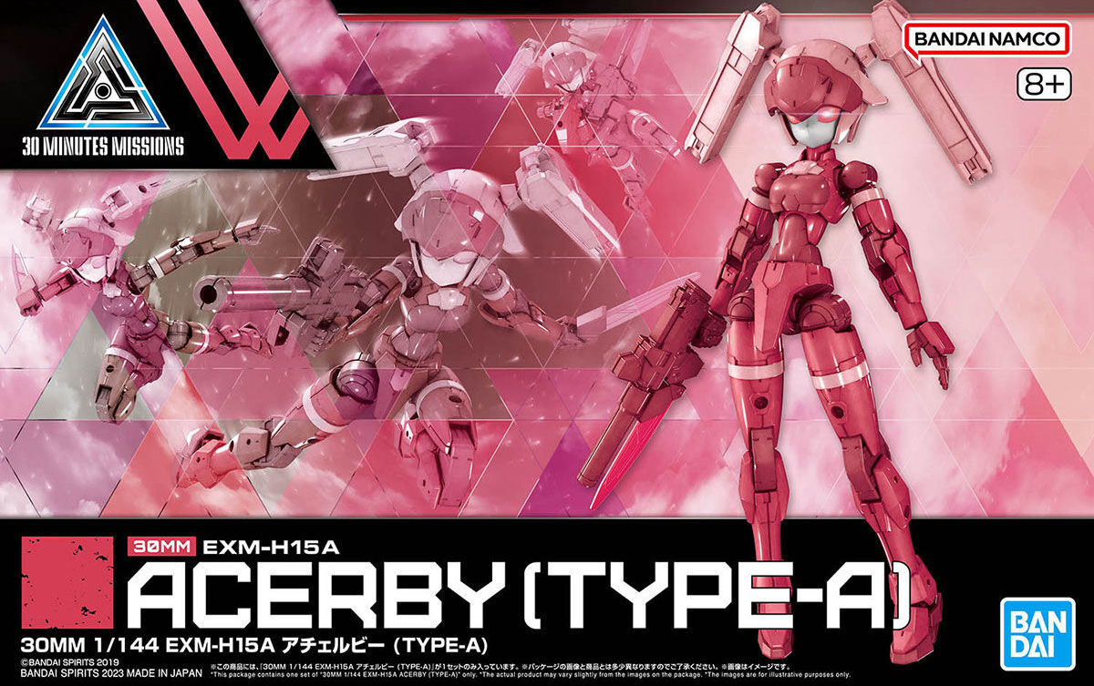Bandai 30MM #53 EXM-H15A Acerby (Type-A) – R4LUS