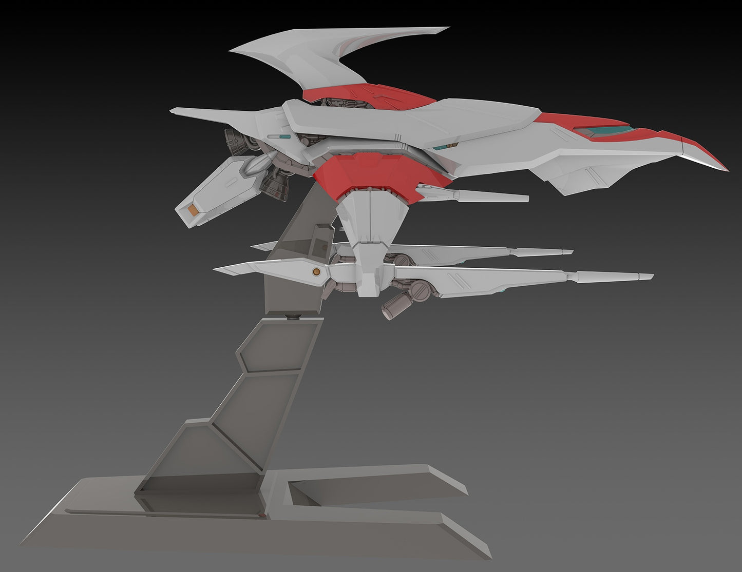 SILVER HAWK 3F-1B SPACE FIGHTER