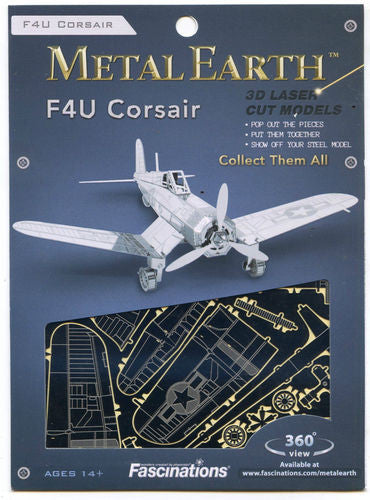 F4U Corsair 3D Laser Cut Model