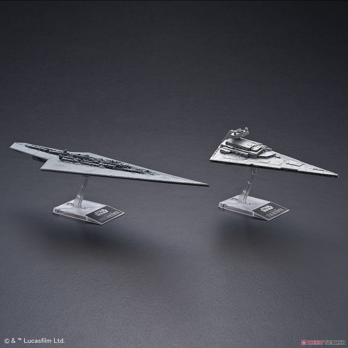 1/100000 Super Star Destroyer & 1/14500 Star Destroyer