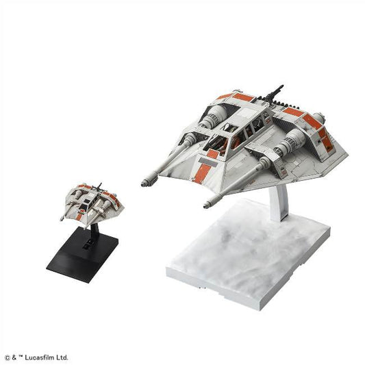 Bandai Star Wars 1/48 & 1/144 Scale - Snow Speeder Set