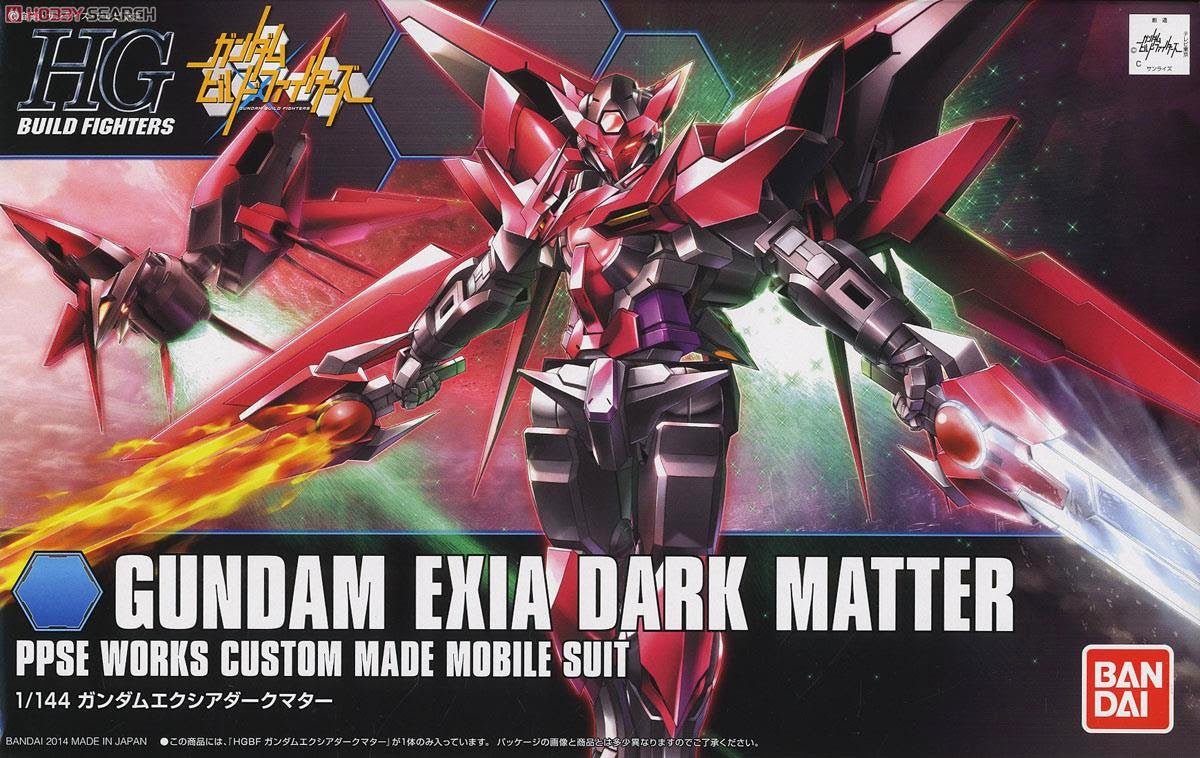 HG GUNDAM EXIA DARK MATTER 1/144 SDガンダム HG 1/144 Gundam Exia Dark Matter – R4LUS