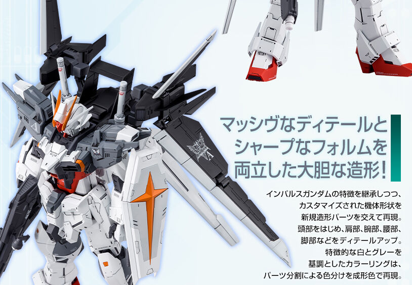 P-Bandai MG 1/100 GUNDAM Ex IMPULSE