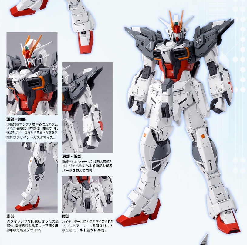 P-Bandai MG 1/100 GUNDAM Ex IMPULSE