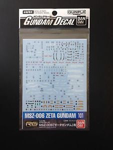 Gundam Decal #101 - RG 1/144 MSZ-006 Zeta Gundam