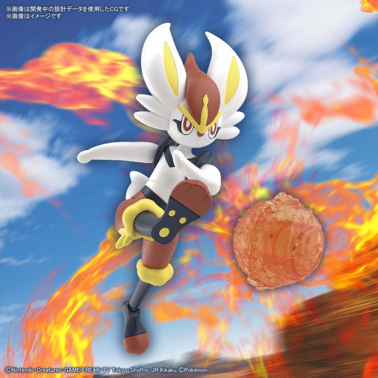 Pokemon Model Kit - Cinderace Pyrobut