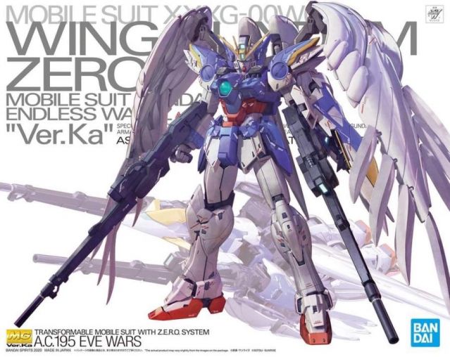 MG 1/100 Wing Gundam Zero Custom EW Ver. Ka 2020 Ver