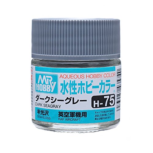 Aqueous Hobby Color - H75 Semi-Gloss Dark Sea Gray (RAF Aircraft)