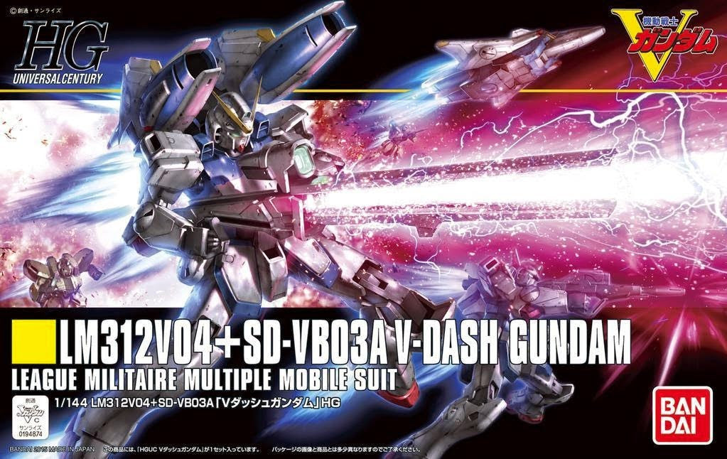HG 1/144 LM312V04+SD-VB03A V-Dash Gundam