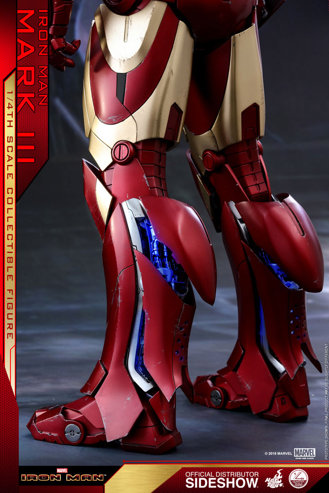 Iron Man Mark III Quarter Scale Figure by Hot Toys
