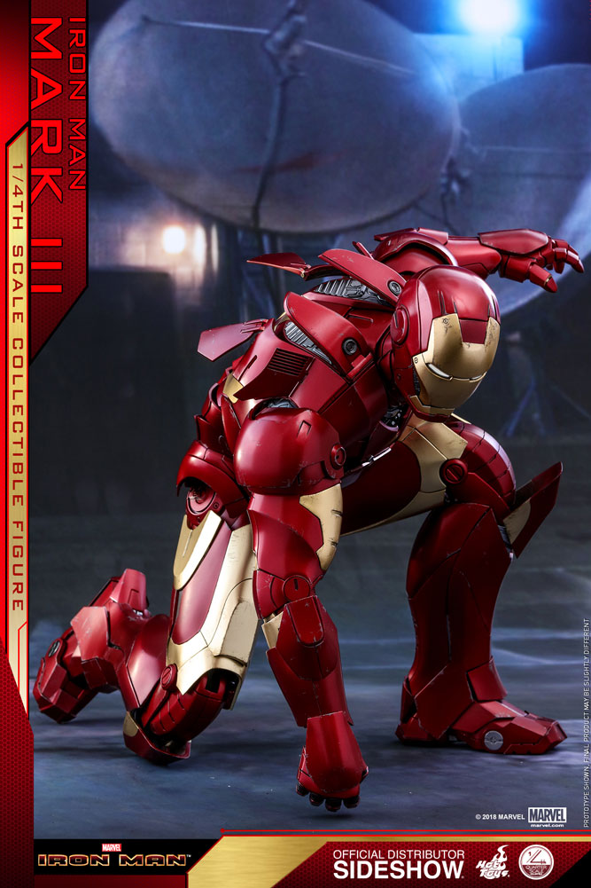 Iron Man Mark III Quarter Scale Figure by Hot Toys