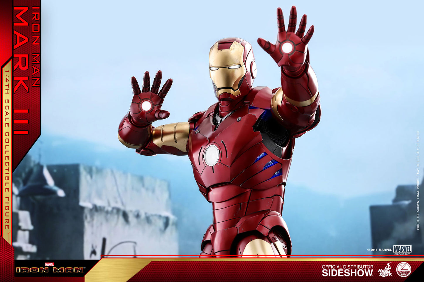 Iron Man Mark III Quarter Scale Figure by Hot Toys