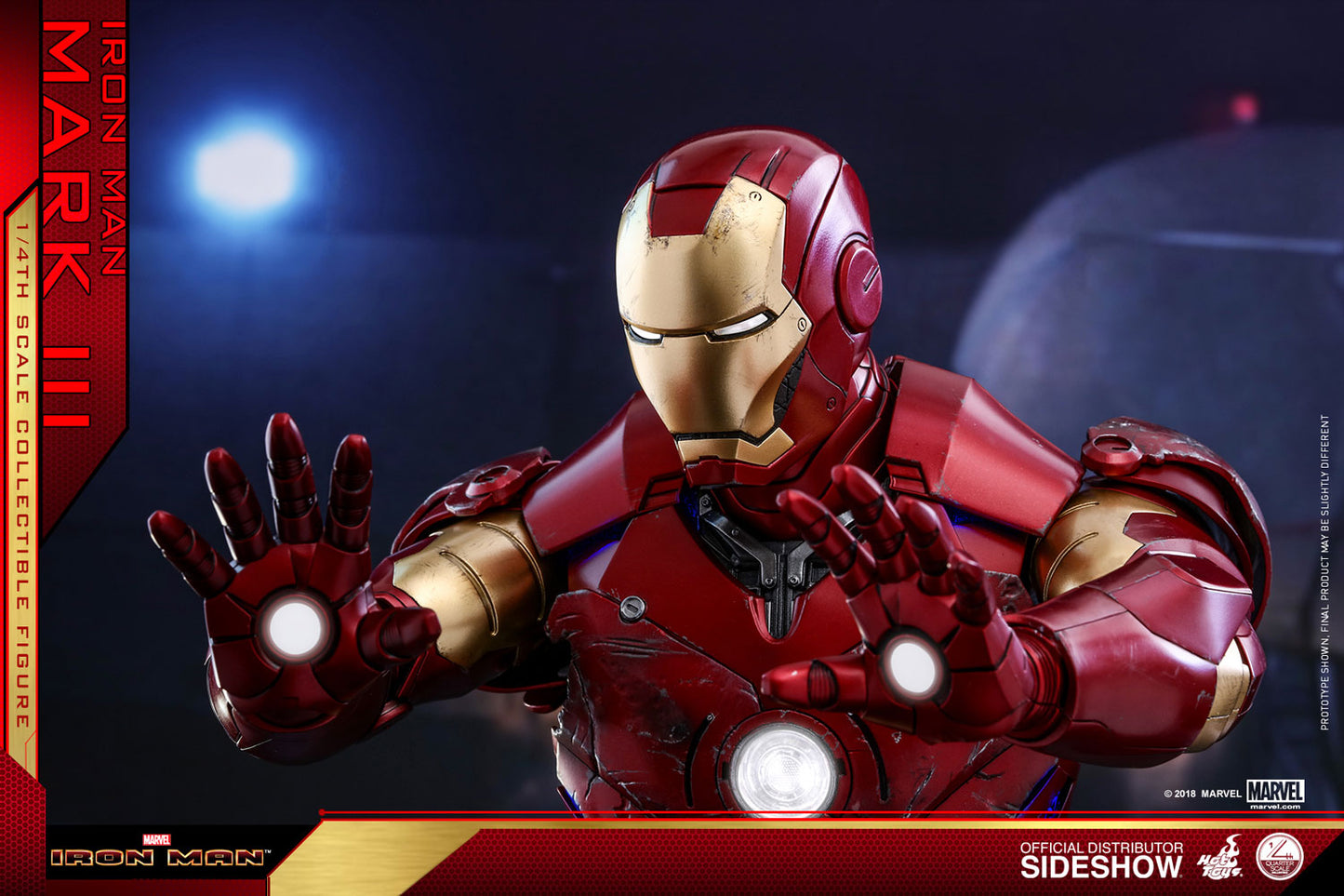 Iron Man Mark III Quarter Scale Figure by Hot Toys
