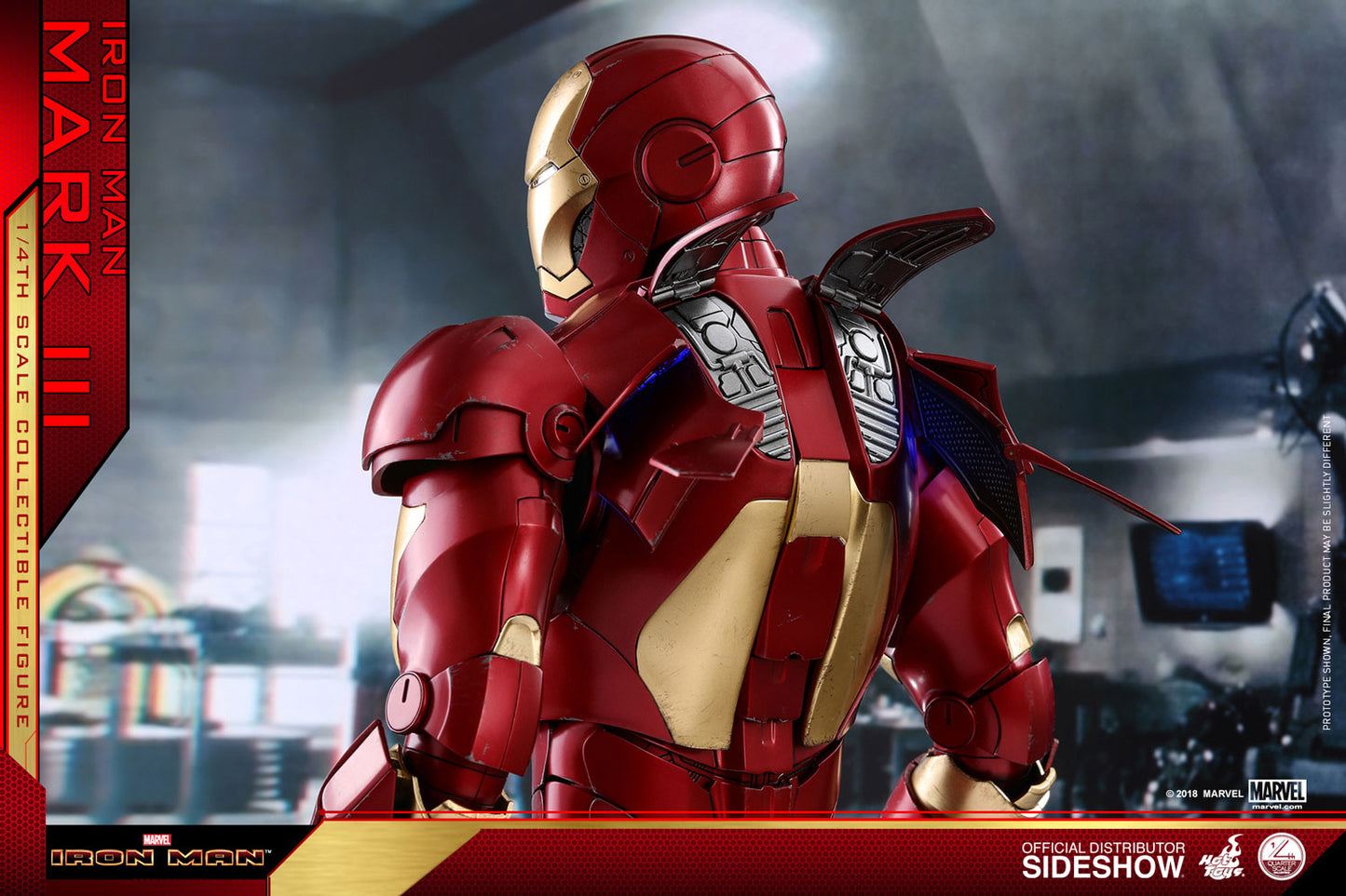 Iron Man Mark III Quarter Scale Figure by Hot Toys