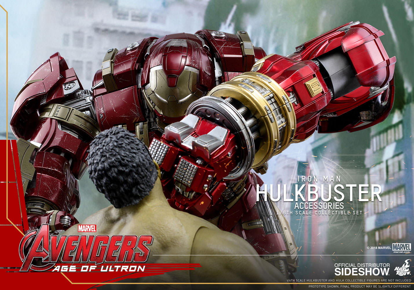 Hulkbuster Accessories Sixth Scale Figure by Hot Toys