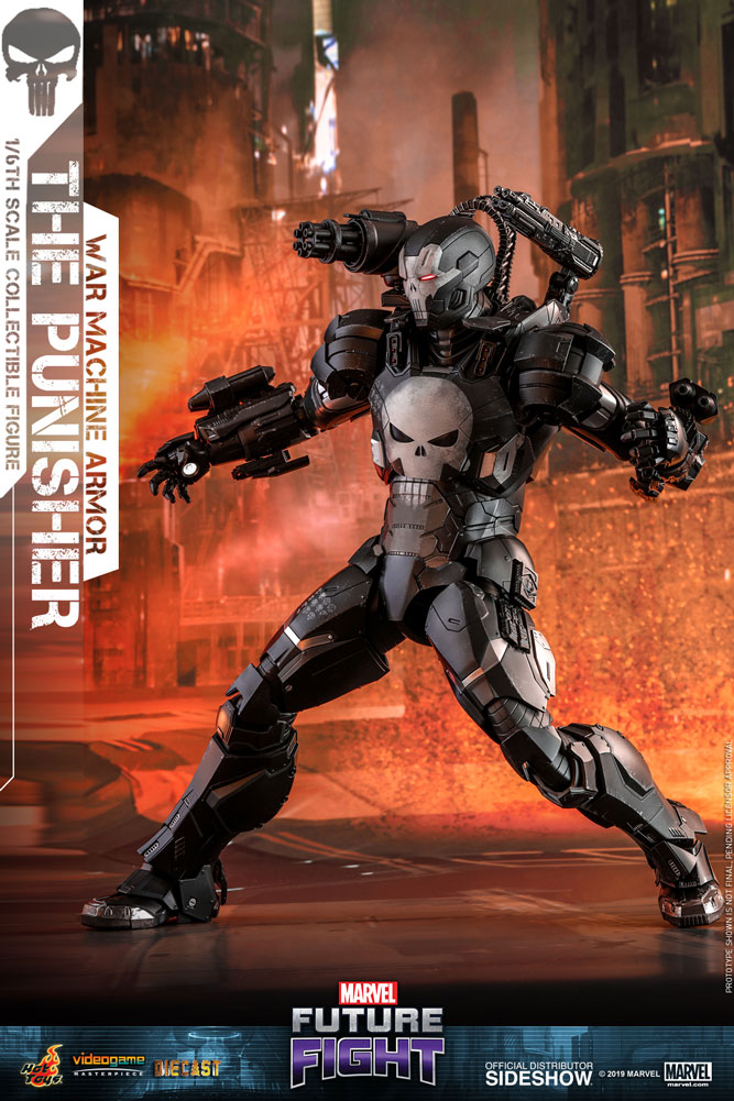 The Punisher War Machine Armor Sixth Scale Figure by Hot Toys
