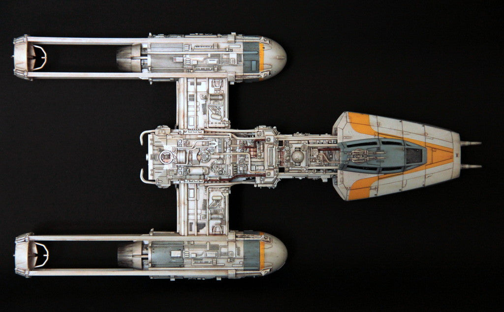 Bandai Star Wars 1/72 Scale - Y-Wing Starfighter