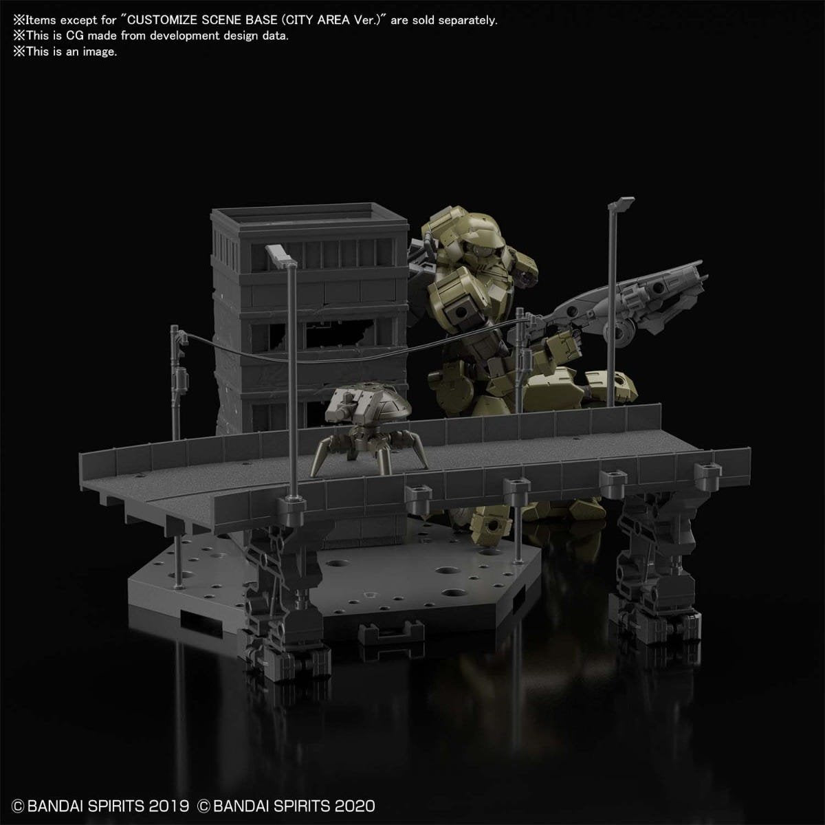 CUSTOMIZE SCENE BASE (CITY AREA Ver.)