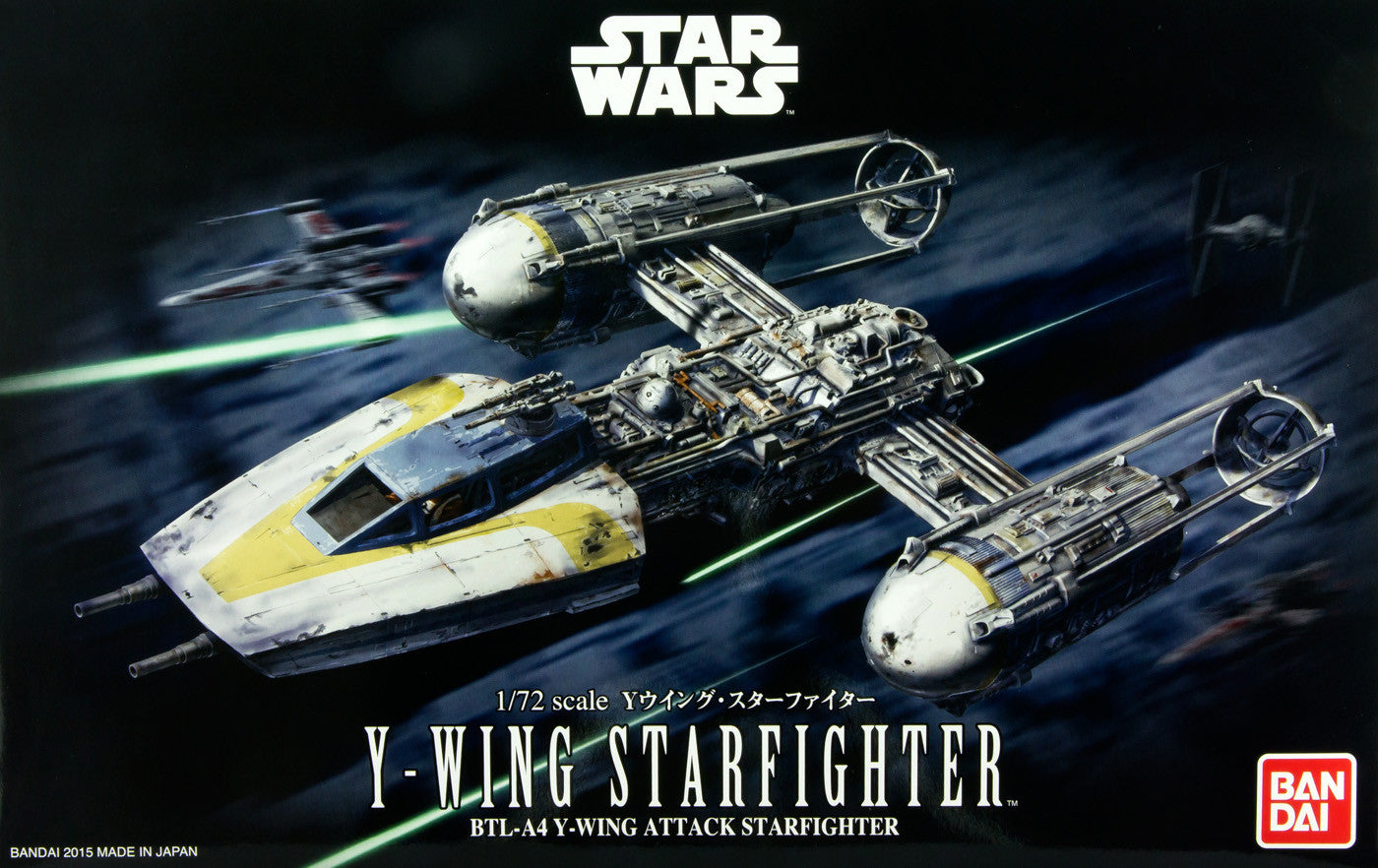 Bandai Star Wars 1/72 Scale Y-Wing Starfighter – R4LUS