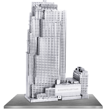Metal Earth: 30 Rockefeller Plaza
