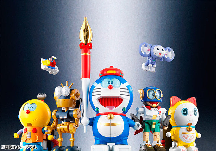 Chogokin Super Combination SF Robot Fujiko F. Fujio Characters