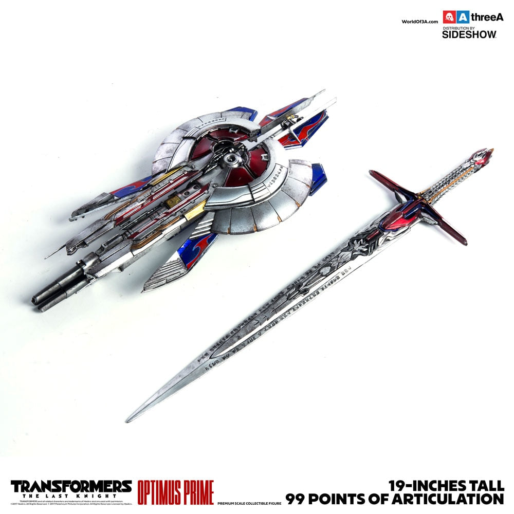 Optimus Prime Premium Scale Collectible Figure - Transformers: The Last Knight (ThreeA)