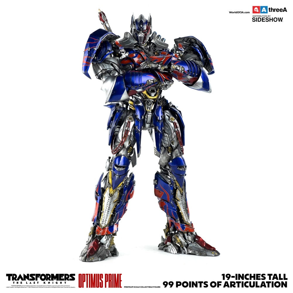 Optimus Prime Premium Scale Collectible Figure - Transformers: The Last Knight (ThreeA)