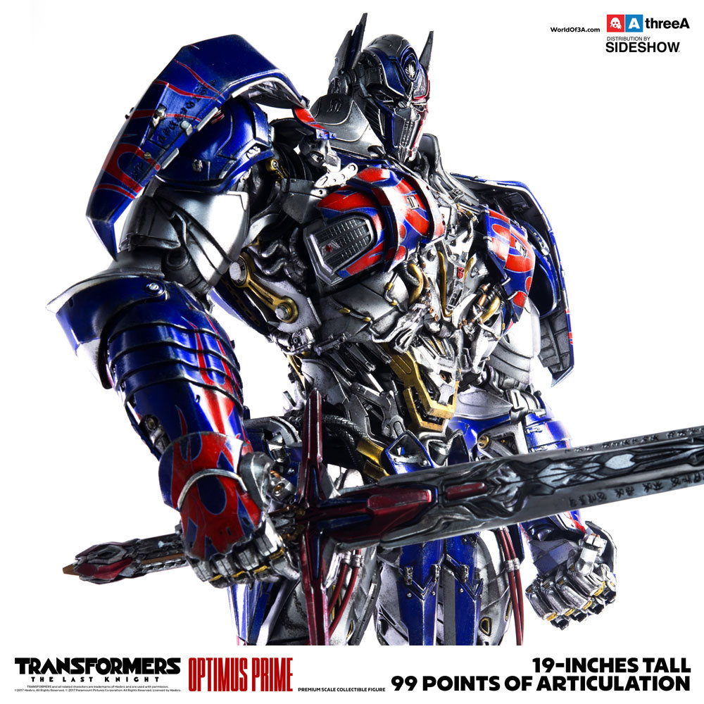 Optimus Prime Premium Scale Collectible Figure - Transformers: The Last Knight (ThreeA)