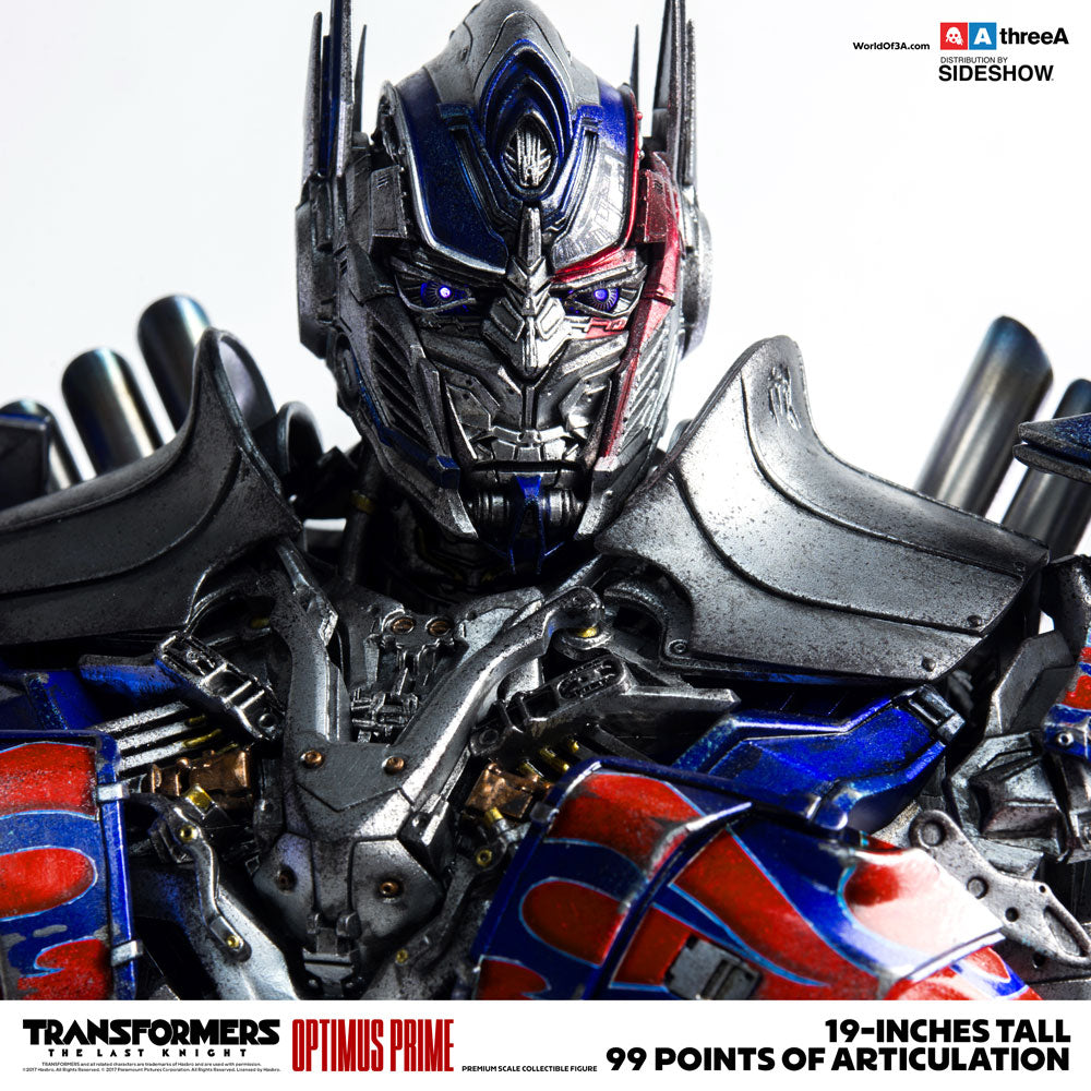 Optimus Prime Premium Scale Collectible Figure - Transformers: The Last Knight (ThreeA)