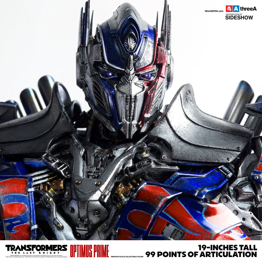 Optimus Prime Premium Scale Collectible Figure - Transformers: The Last Knight (ThreeA)