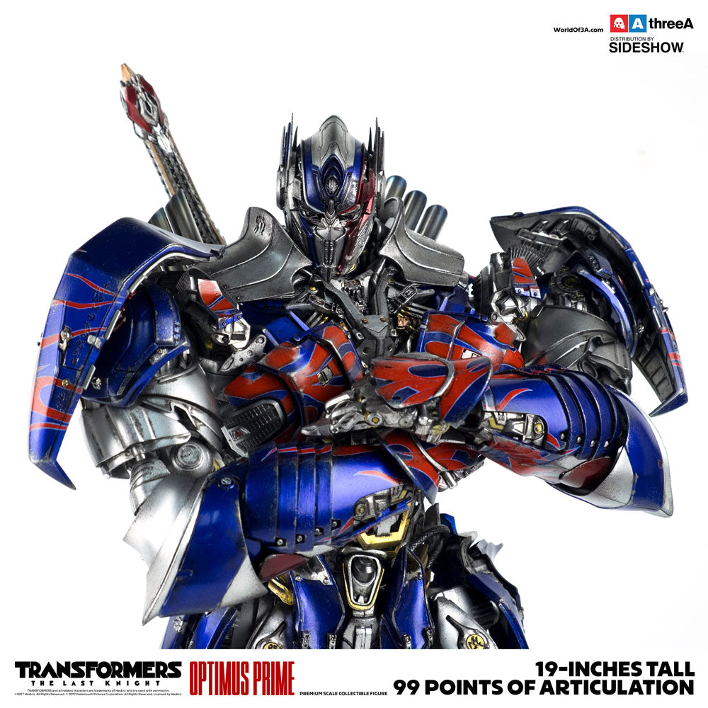 Optimus Prime Premium Scale Collectible Figure - Transformers: The Last Knight (ThreeA)