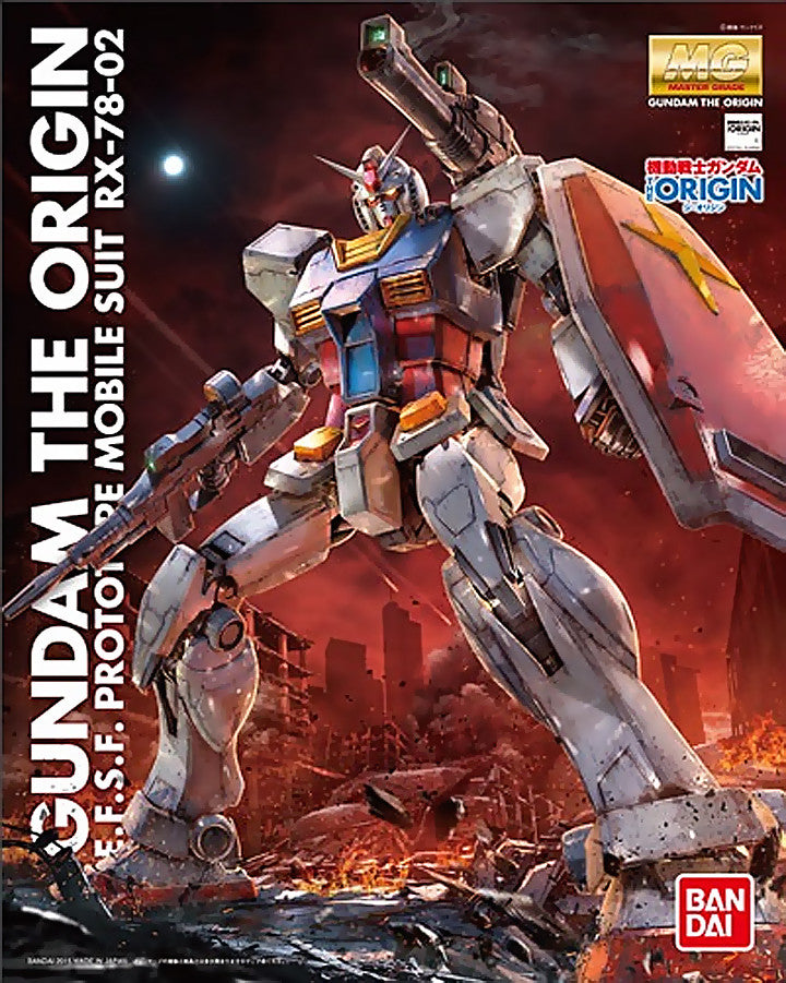 MG 1/100 RX-78-02 Gundam (GUNDAM THE ORIGIN Ver.)