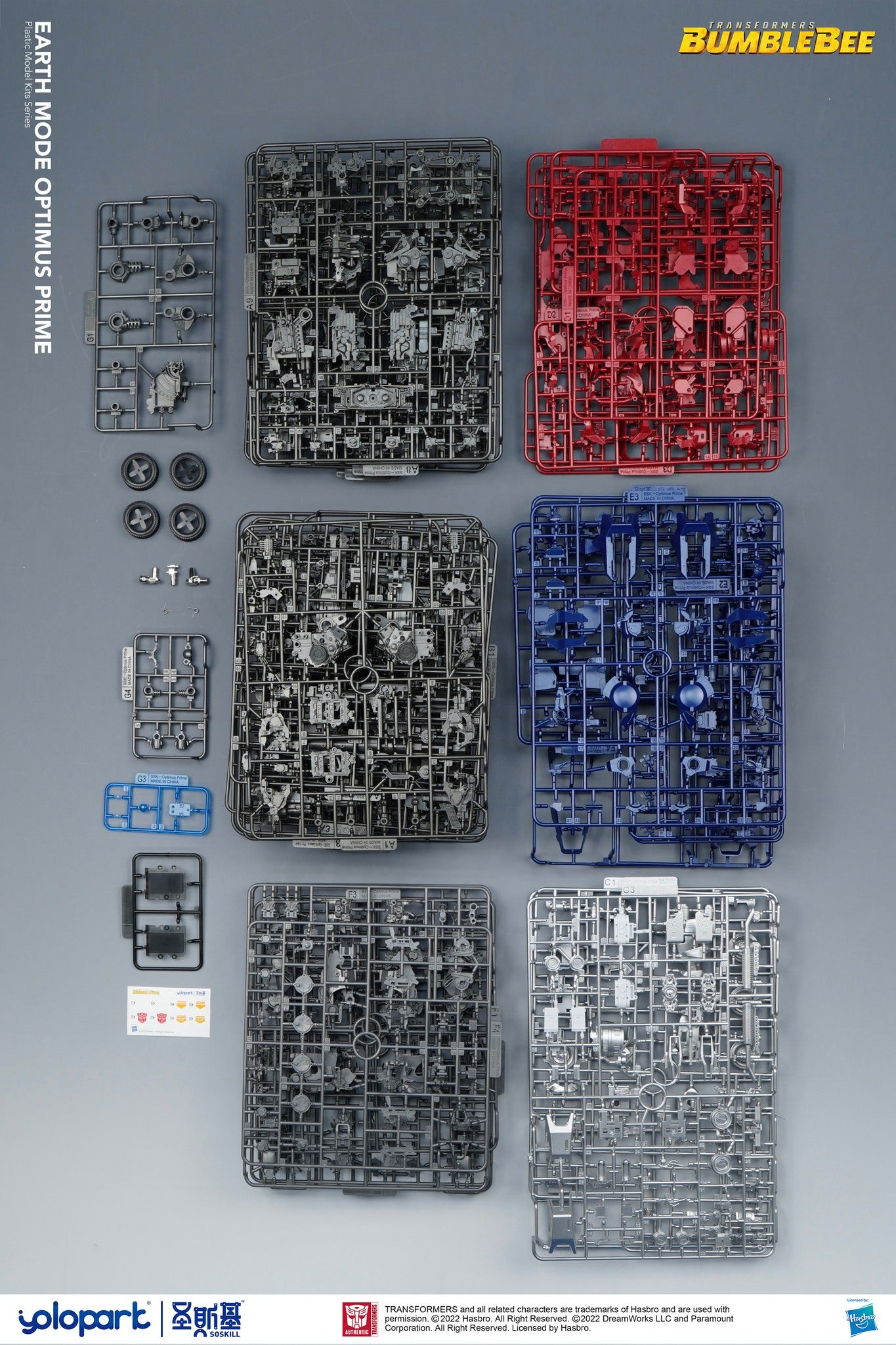 OPTIMUS PRIME EARTH MODE PLASTIC MODEL KIT | TRANSFORMERS: BUMBLEBEE | YOLOPARK