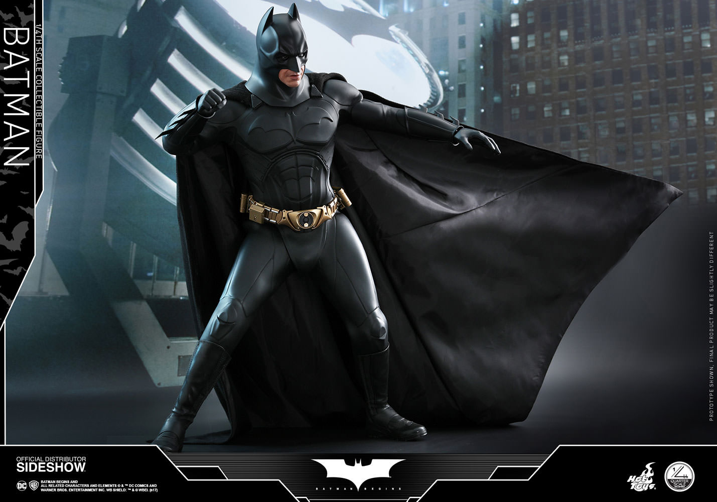Batman Quarter Scale Figure - Batman Begins Hot Toys