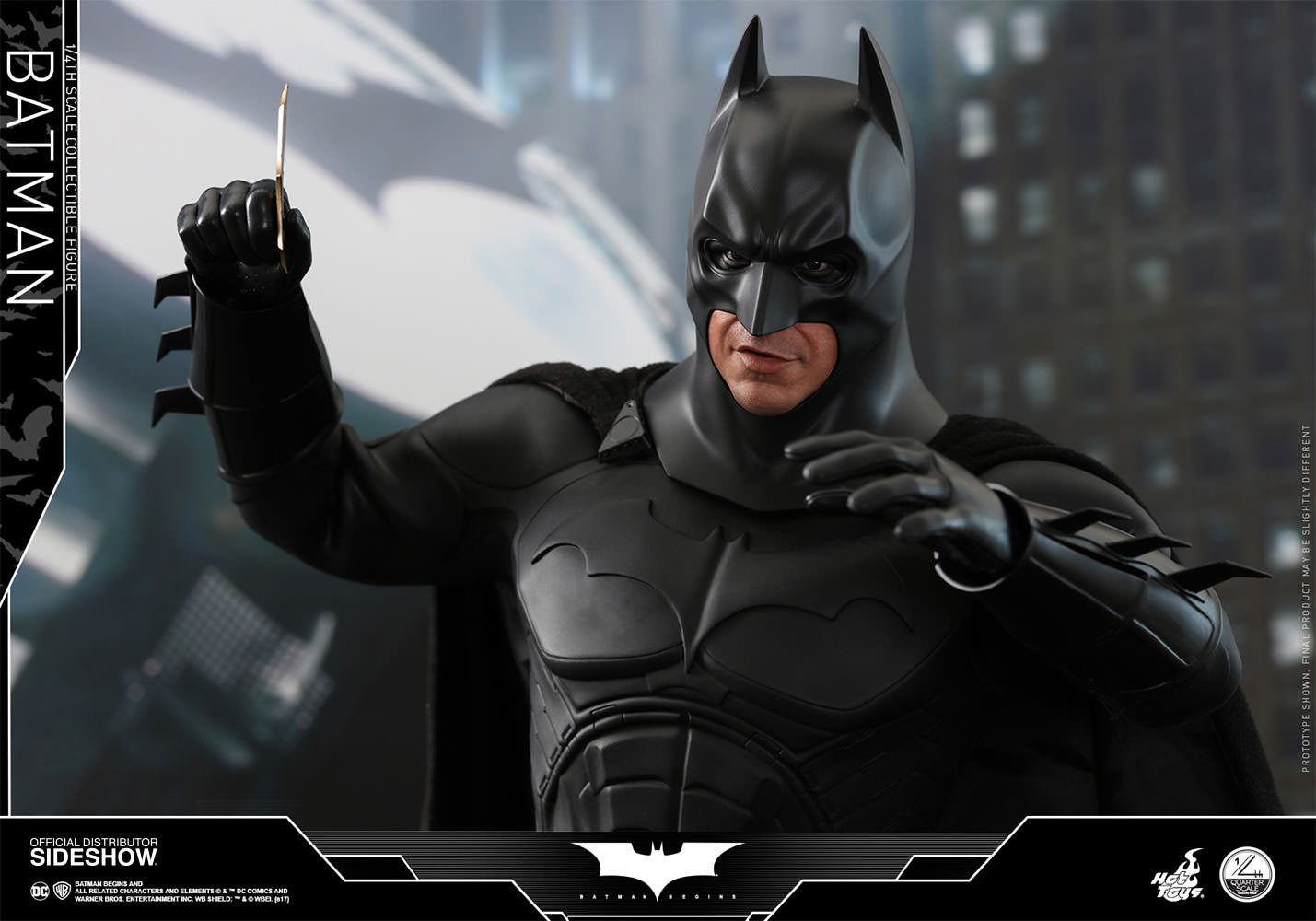 Batman Quarter Scale Figure - Batman Begins Hot Toys