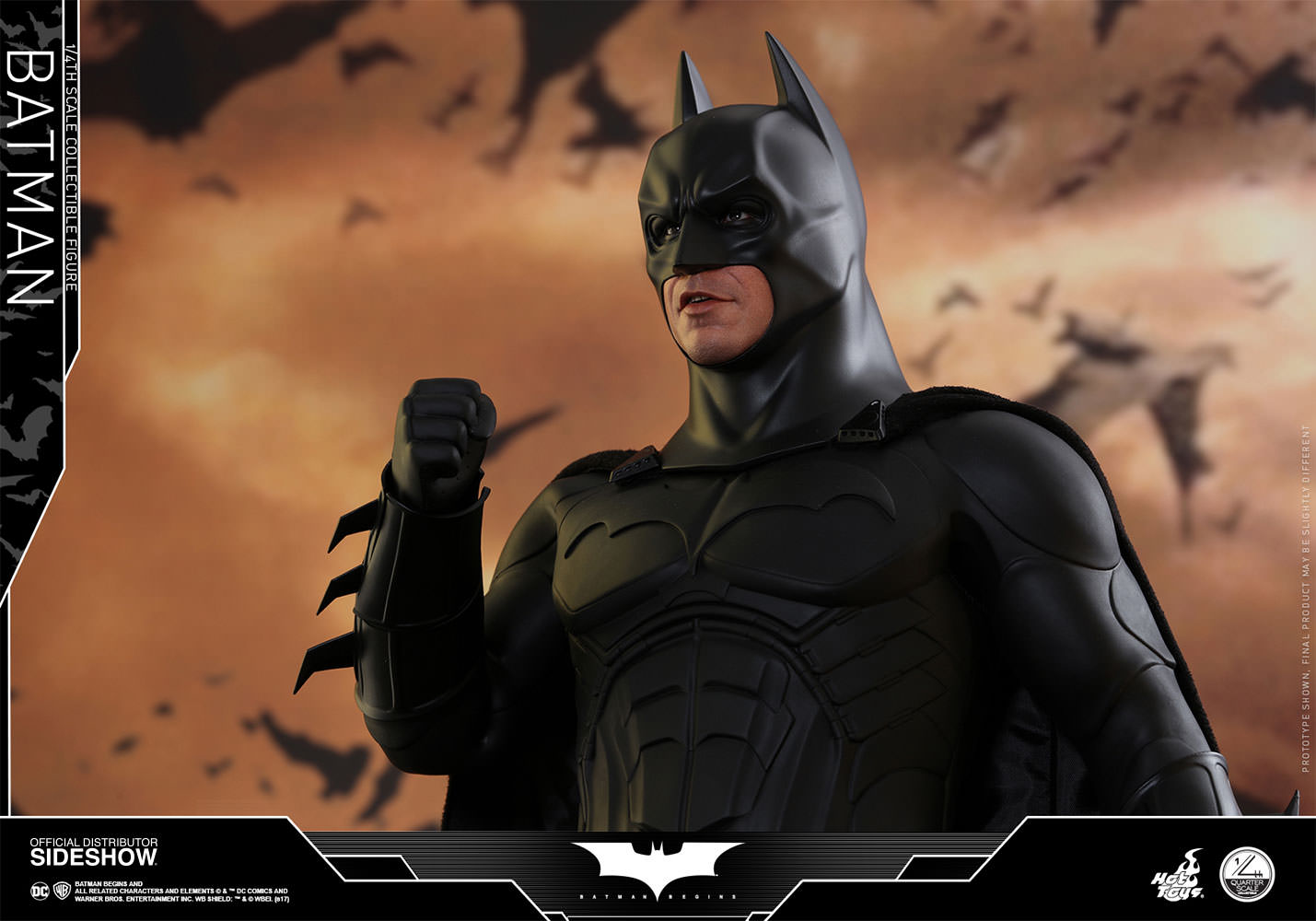 Batman Quarter Scale Figure - Batman Begins Hot Toys