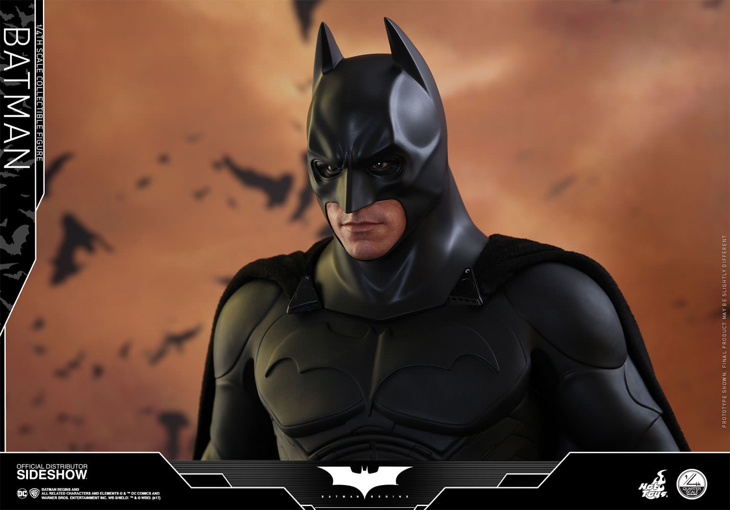 Batman Quarter Scale Figure - Batman Begins Hot Toys