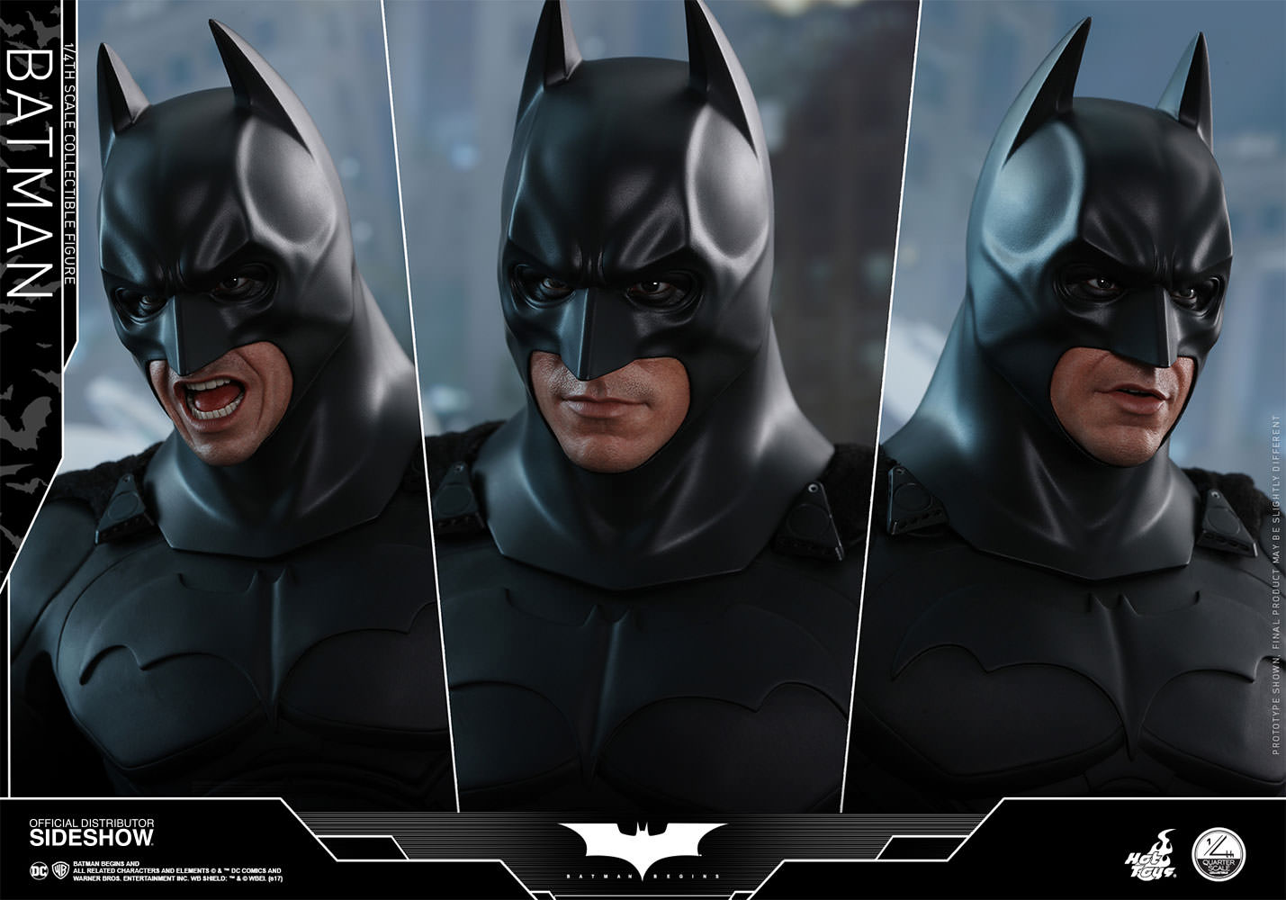 Batman Quarter Scale Figure - Batman Begins Hot Toys