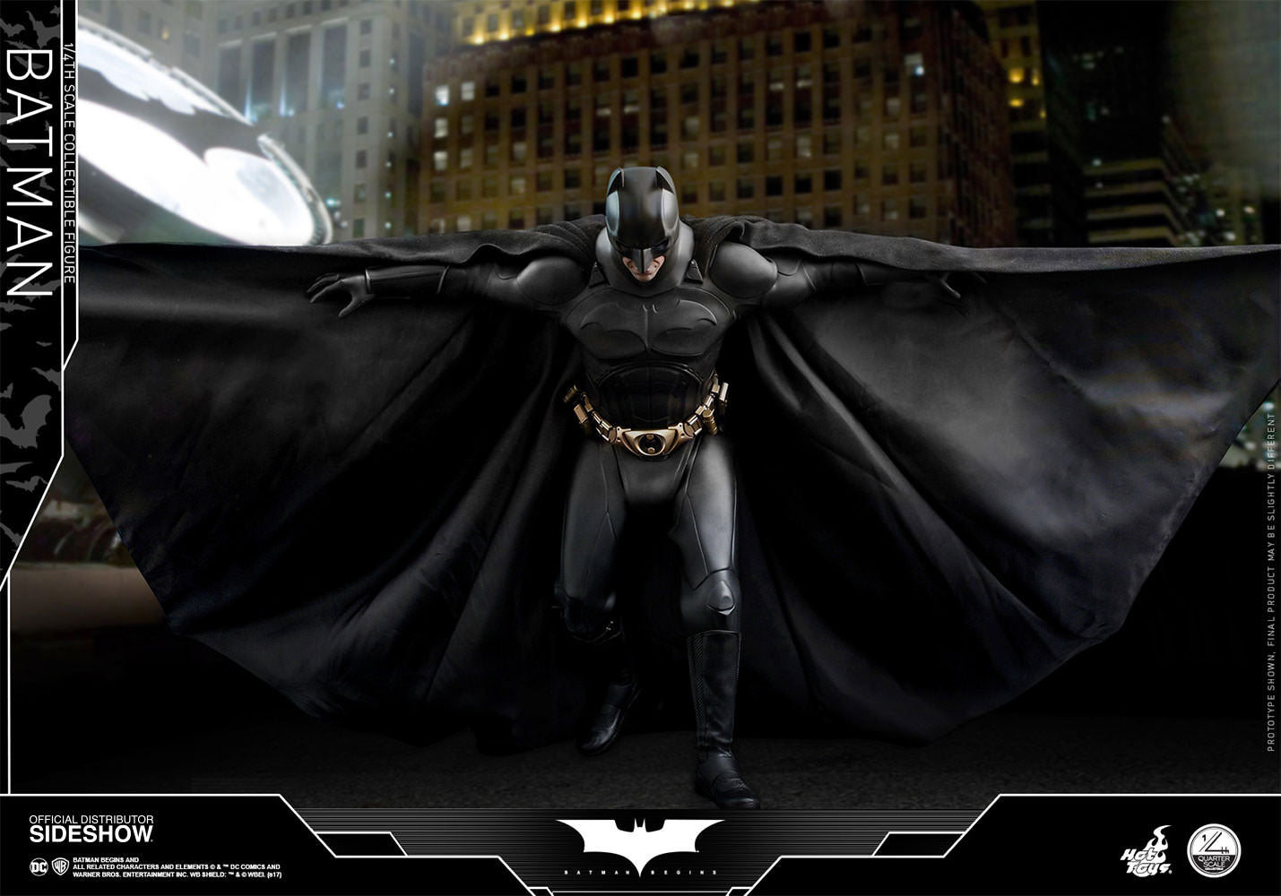 Batman Quarter Scale Figure - Batman Begins Hot Toys
