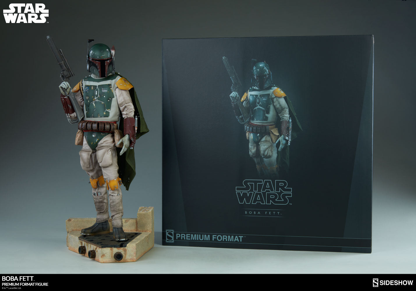 Boba Fett Premium Format - Star Wars: Return of the Jedi (Sideshow Collectibles)