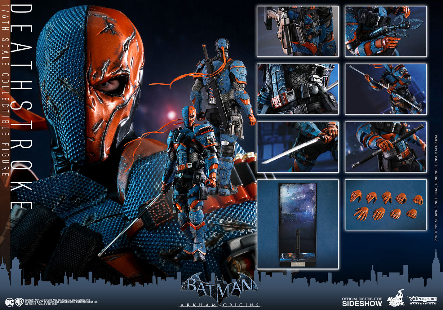 Deathstroke Sixth Scale Figure Hot Toys