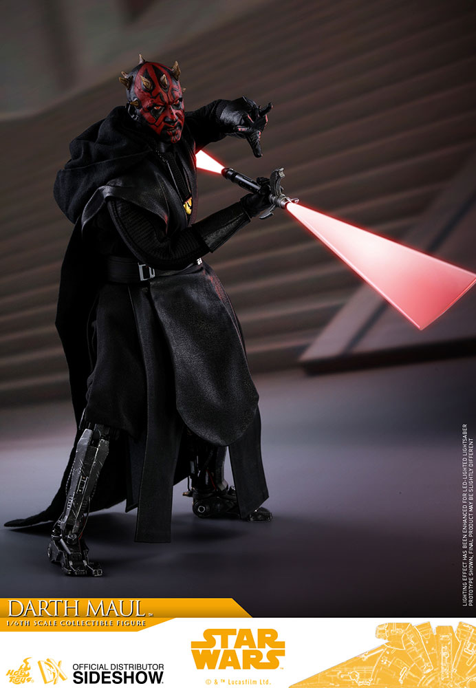 Star Wars Darth Maul フィギュア Darth Maul (2.0) Sixth Scale Figure by Hot Toys | Sideshow
