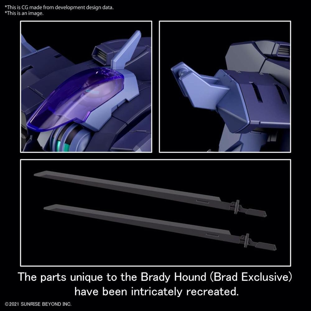 Kyoukai Senki HG 1/72 Scale Brady Hound (Brad Exclusive) Model Kit