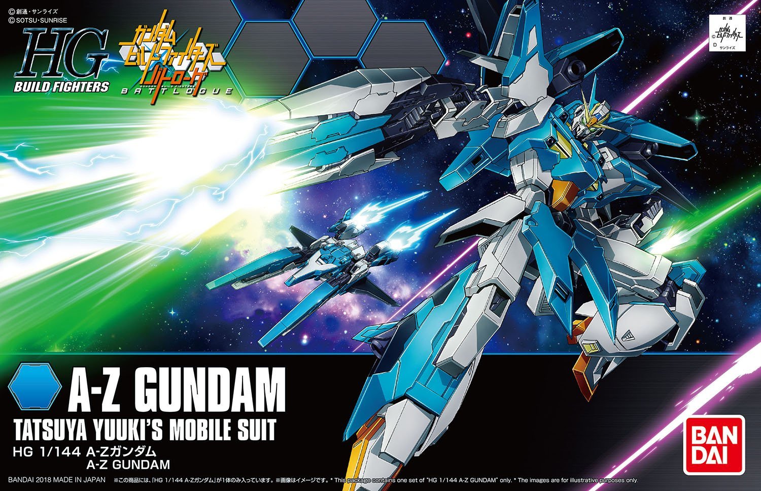 HG 1/144 A-Z Gundam – R4LUS